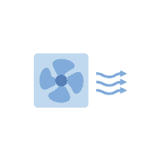 院内の定期的な換気